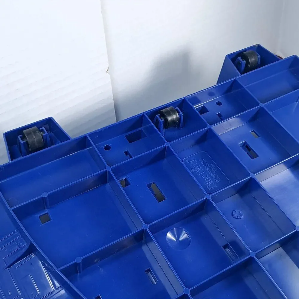 Manta Force Command Ship Bluebird Toys replacement part 1986‎ blue bottom panel.